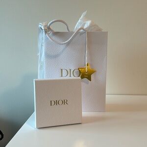 Dior Small Bag and Box with decorative metal star